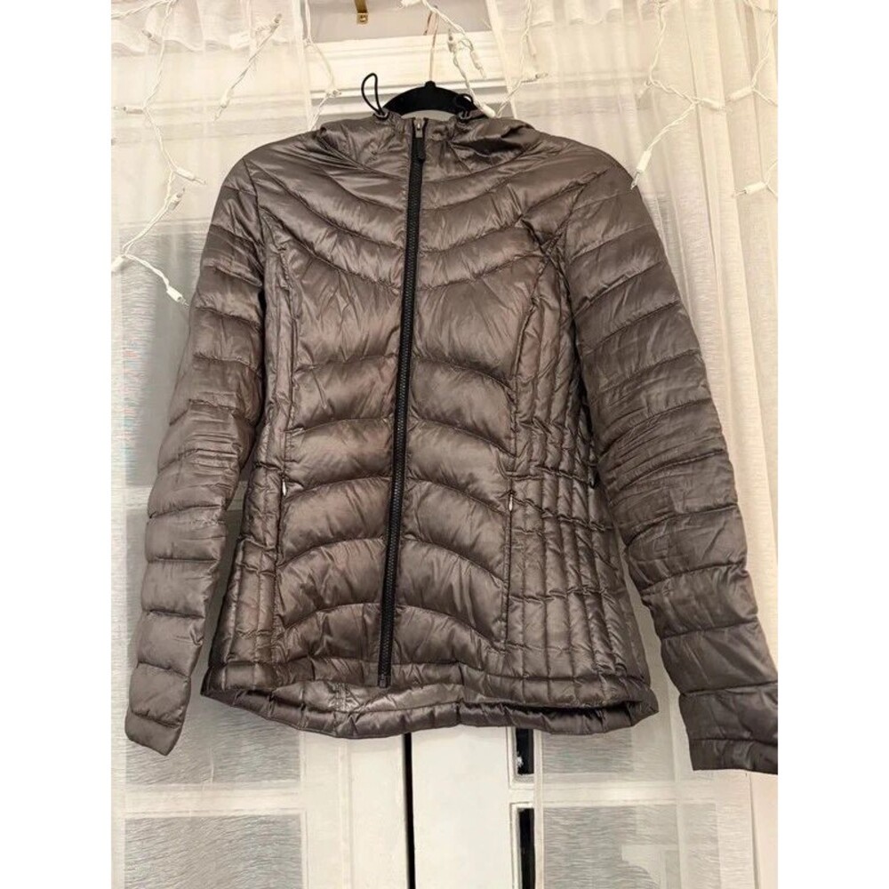Andrew Marc Packable Lightweight Premium Down Zip Up Jacket M